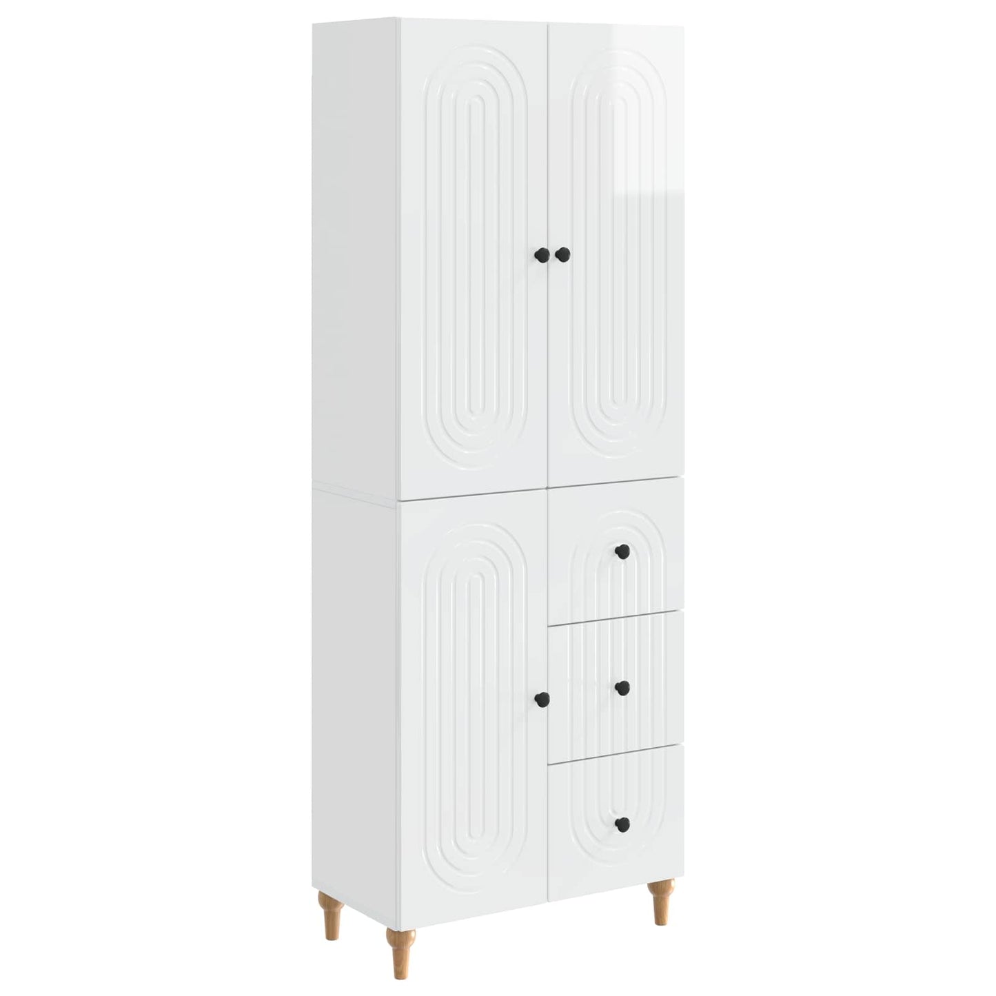 vidaXL Cabinet Set 2 pcs Engineered Wood 2
