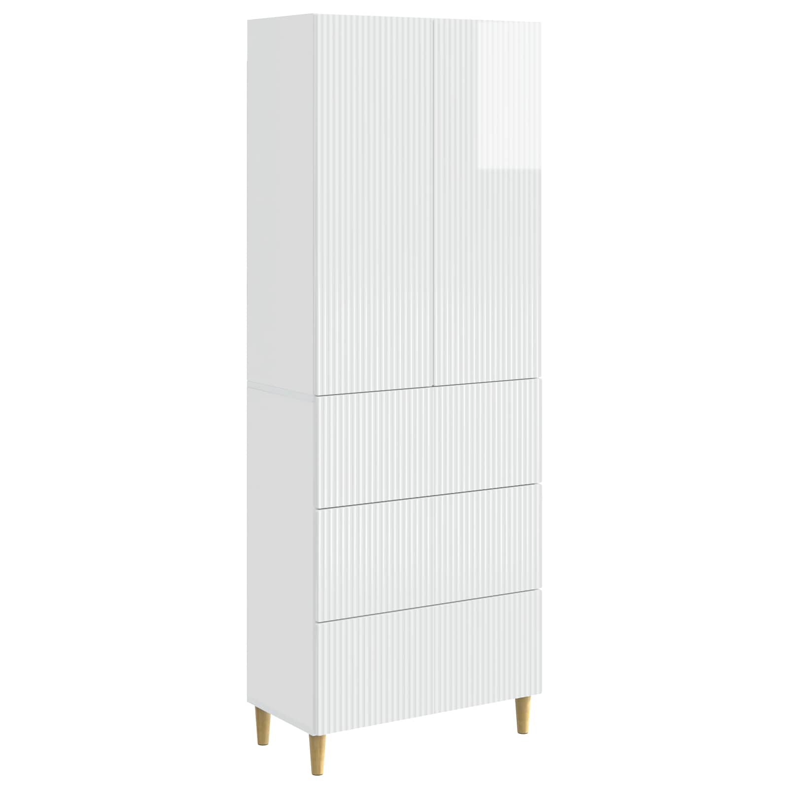 vidaXL Cabinet Set 2 pcs Engineered Wood 2