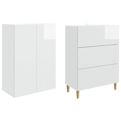vidaXL Cabinet Set 2 pcs Engineered Wood 4