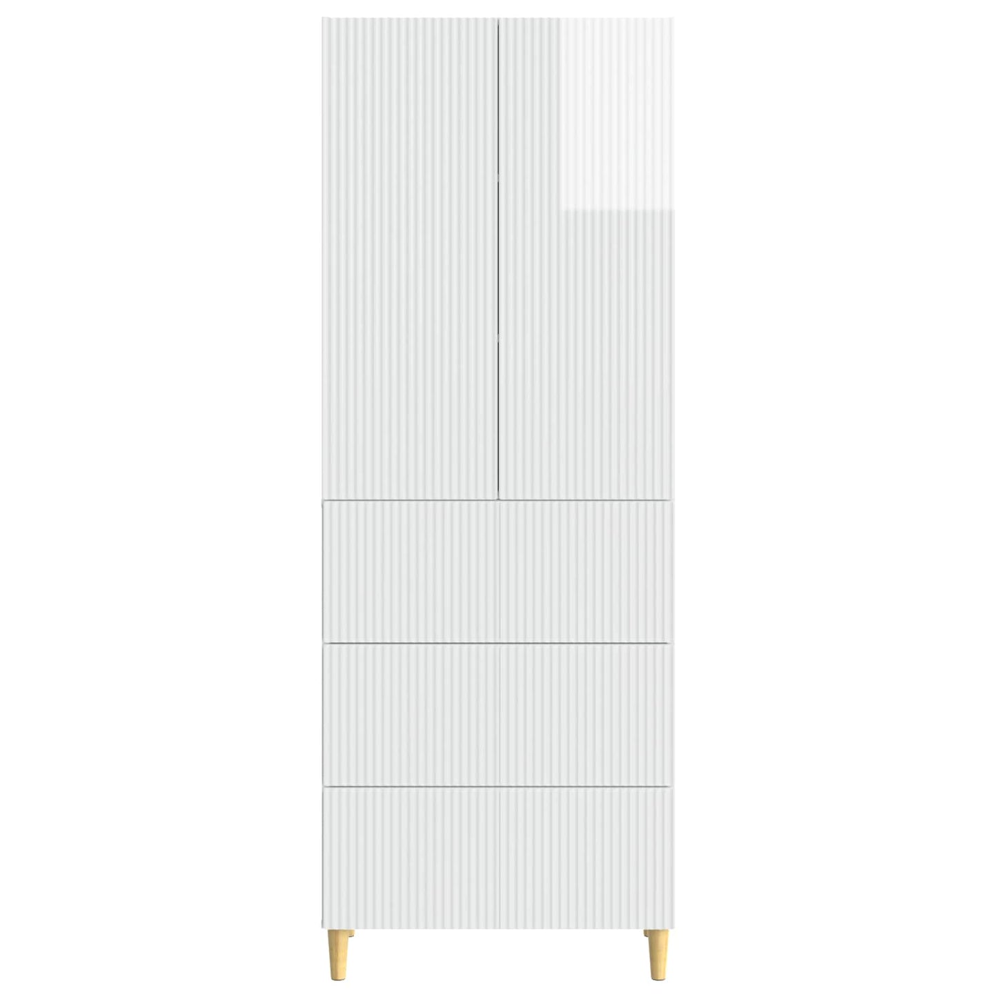 vidaXL Cabinet Set 2 pcs Engineered Wood 5