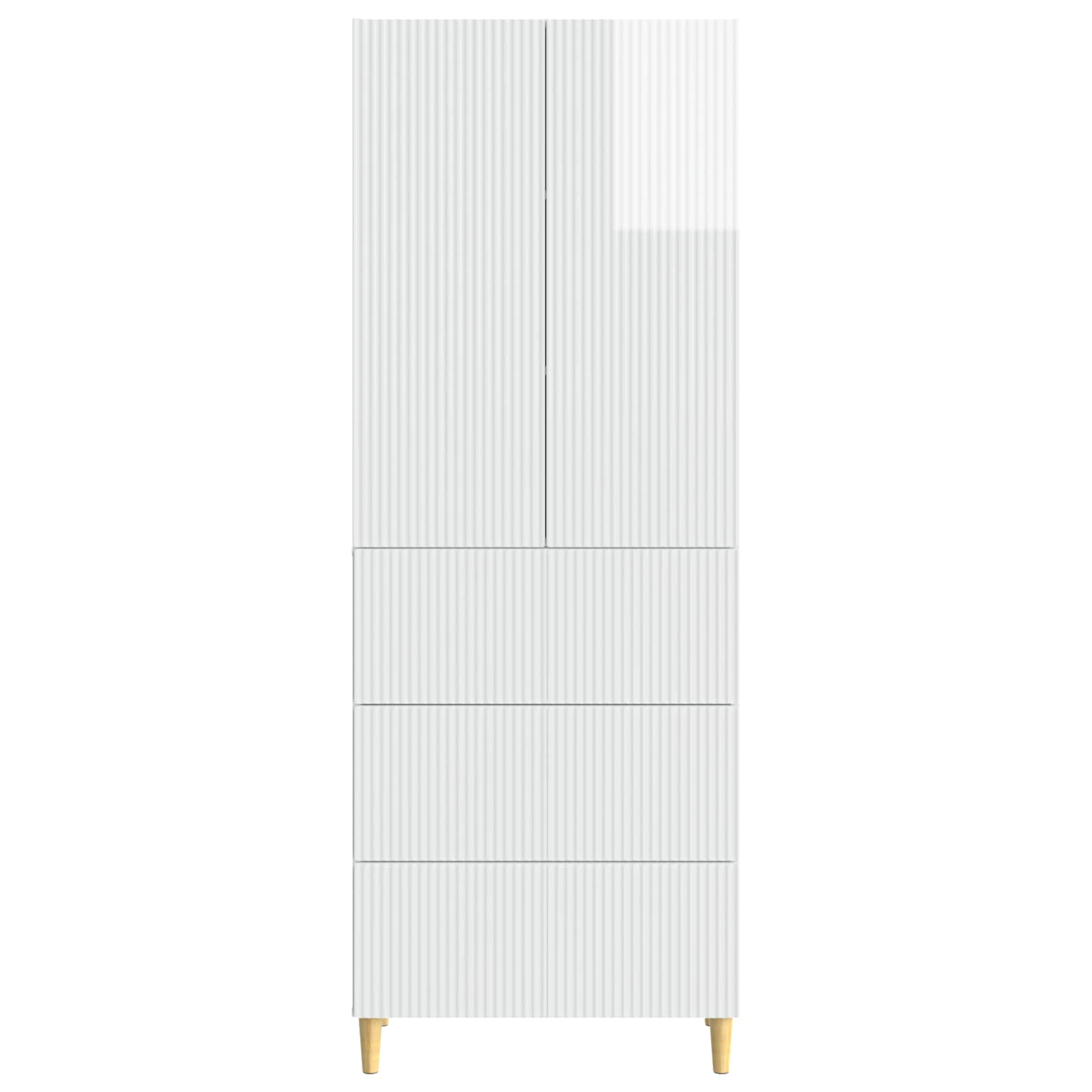 vidaXL Cabinet Set 2 pcs Engineered Wood 5