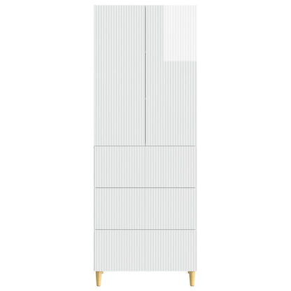 vidaXL Cabinet Set 2 pcs Engineered Wood 5