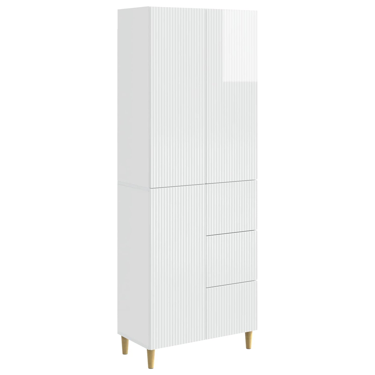 vidaXL Cabinet Set 2 pcs Engineered Wood 2