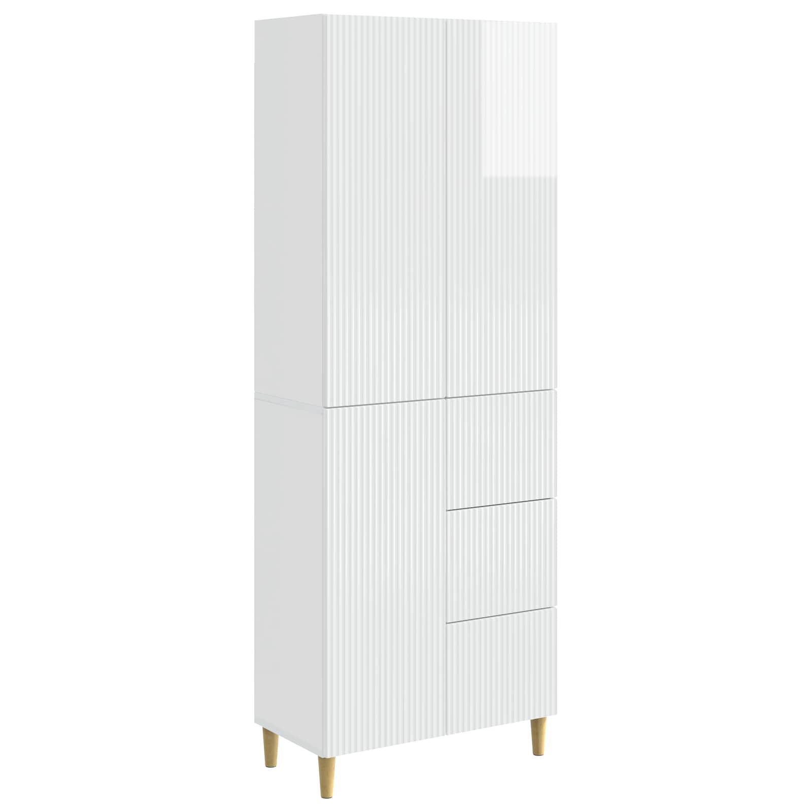 vidaXL Cabinet Set 2 pcs Engineered Wood 2