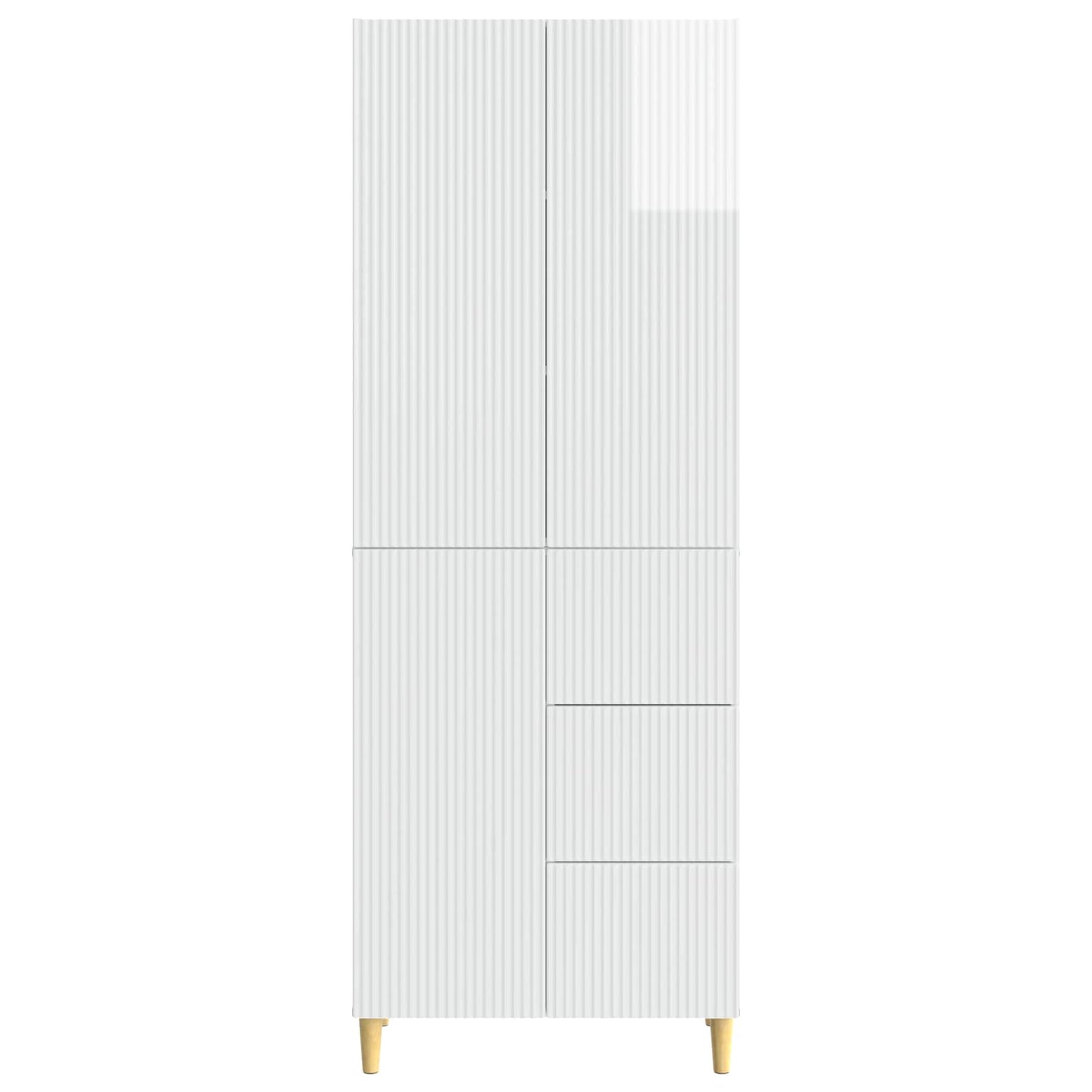 vidaXL Cabinet Set 2 pcs Engineered Wood 5