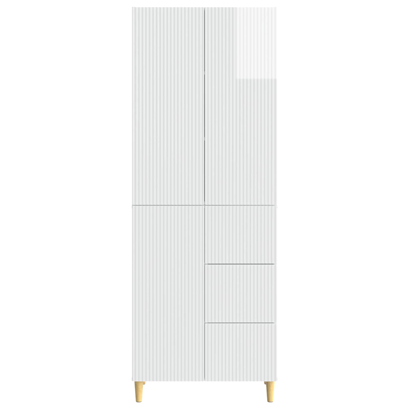 vidaXL Cabinet Set 2 pcs Engineered Wood 5