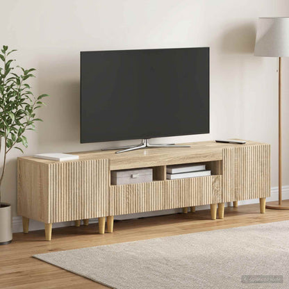 vidaXL 3 Piece LED TV Cabinet ARNHEM 3 pcs Engineered Wood