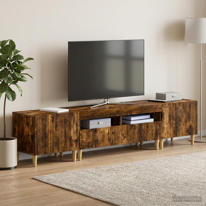 vidaXL 3 Piece LED TV Cabinet ARNHEM 3 pcs Engineered Wood