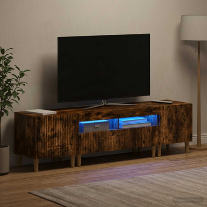 vidaXL 3 Piece LED TV Cabinet ARNHEM 3 pcs Engineered Wood