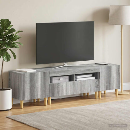 vidaXL 3 Piece LED TV Cabinet ARNHEM 3 pcs Engineered Wood