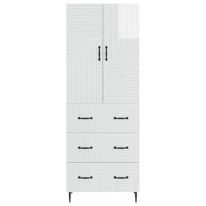 vidaXL Cabinet Set 2 pcs 66 x 34.5 x 90 cm Engineered Wood 5