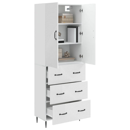 vidaXL Cabinet Set 2 pcs 66 x 34.5 x 90 cm Engineered Wood 3