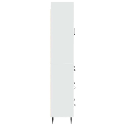 vidaXL Cabinet Set 2 pcs 66 x 34.5 x 90 cm Engineered Wood 6