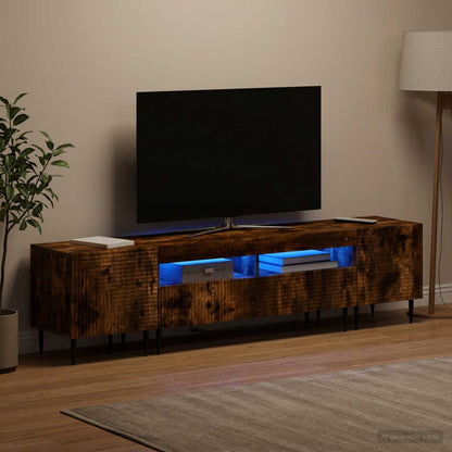 vidaXL 3 Piece LED TV Cabinet Engineered Wood