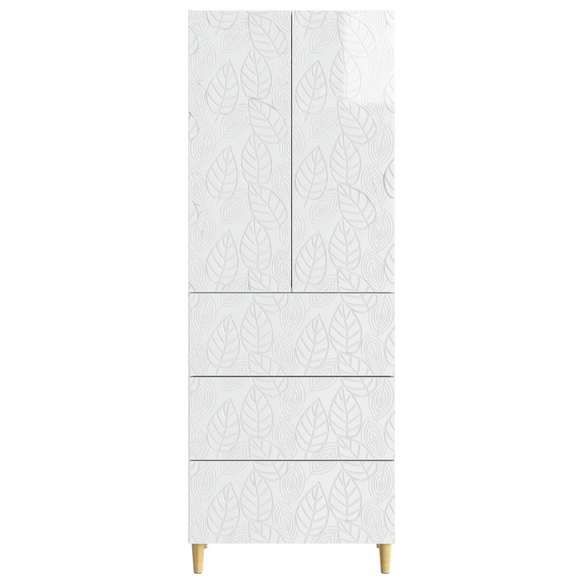 vidaXL Cabinet Set 2 pcs 66 x 34.5 x 90 cm Engineered Wood 5