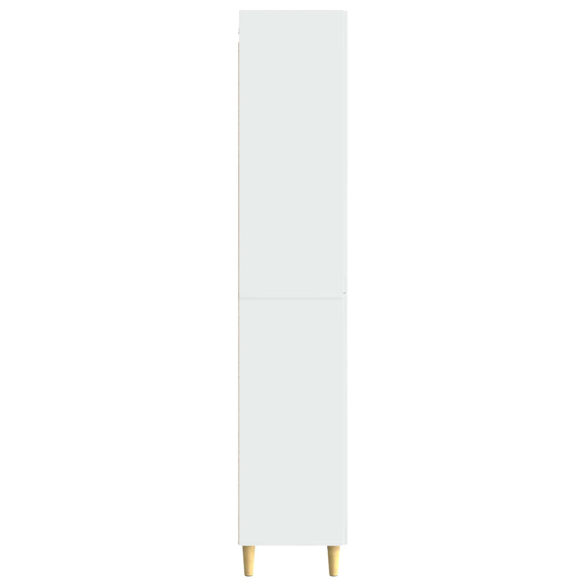 vidaXL Cabinet Set 2 pcs High Gloss White 66 x 34.5 x 90 cm 6