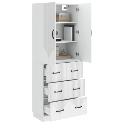 vidaXL Cabinet Set 2 pcs 66 x 34.5 x 87 cm Engineered Wood 3
