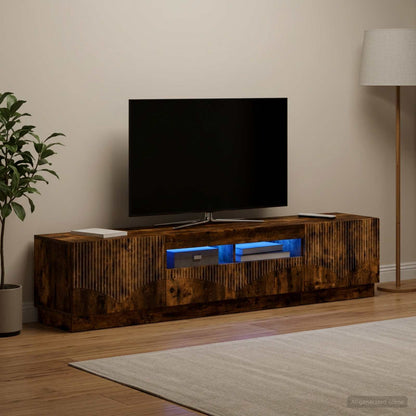vidaXL LED TV Cabinet HOORN 3 pcs Engineered Wood