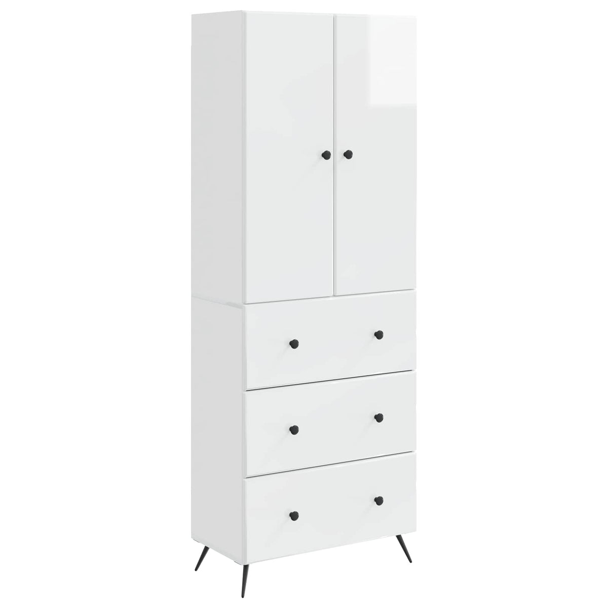vidaXL Cabinet Set 2 pcs 66 x 34.5 x 90 cm Engineered Wood 2
