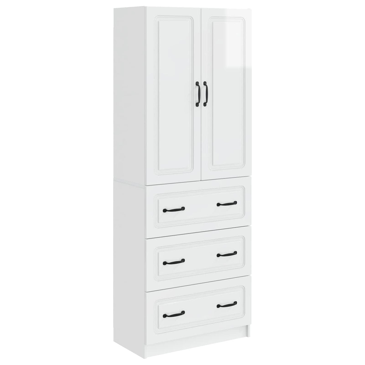 vidaXL Cabinet Set 2 pcs 66 x 34.5 x 87 cm Engineered Wood 2