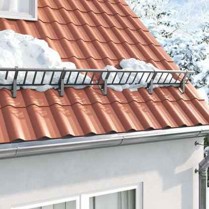 Snow Guard Support 29.5 x 3 x 34.5 cm Steel Anthracite 6