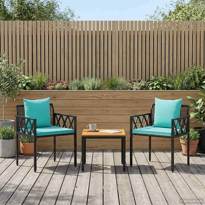 vidaXL Outdoor Furniture Set 4 pcs Poly Rattan