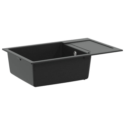 vidaXL Sink 780 x 500 mm 80% Quartz and 20% Resin