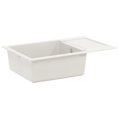 vidaXL Sink 780 x 500 mm 80% Quartz and 20% Resin