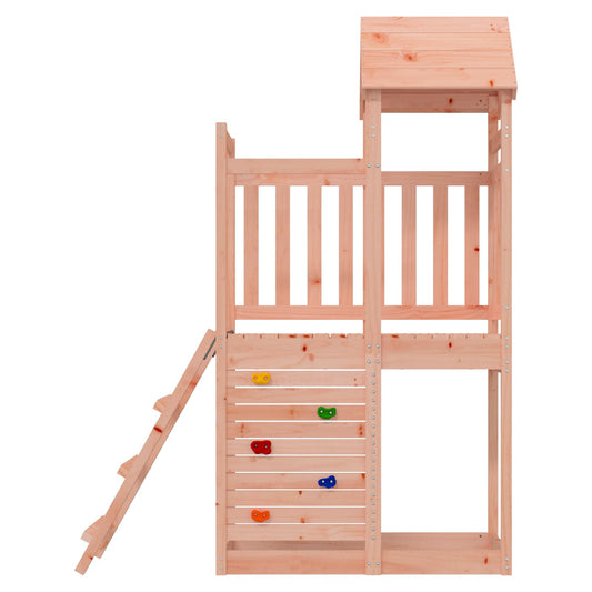 vidaXL Play Tower Brown Solid Douglas Wood 2
