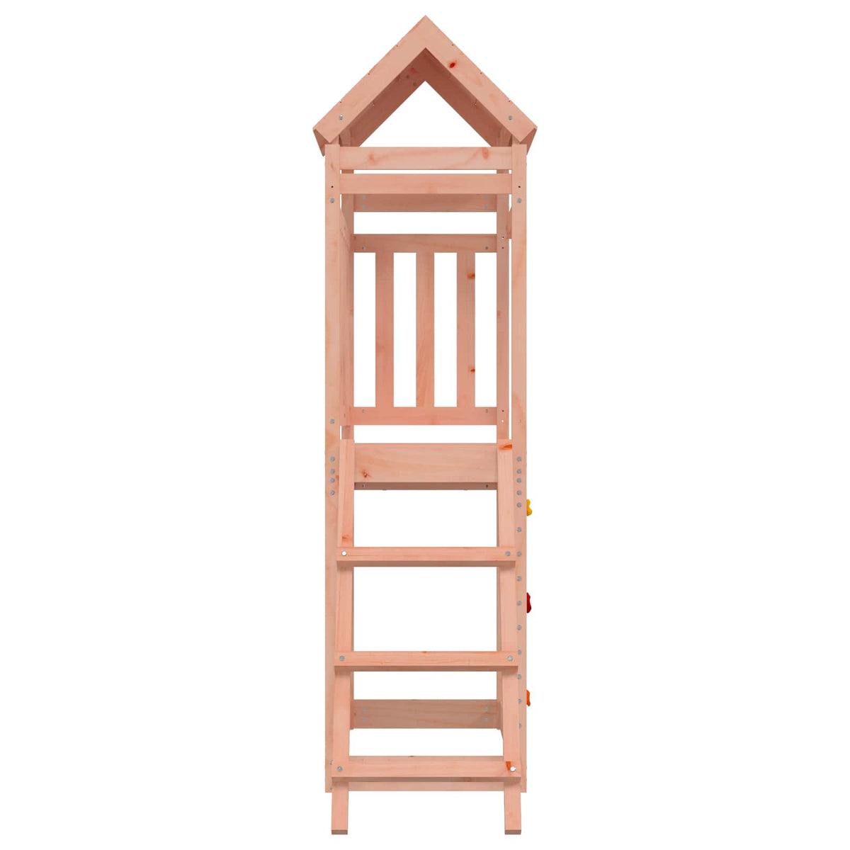 vidaXL Play Tower Brown Solid Douglas Wood 5
