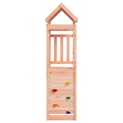 vidaXL Play Tower Brown 53 x 110.5 x 214 cm Solid Douglas Wood 2