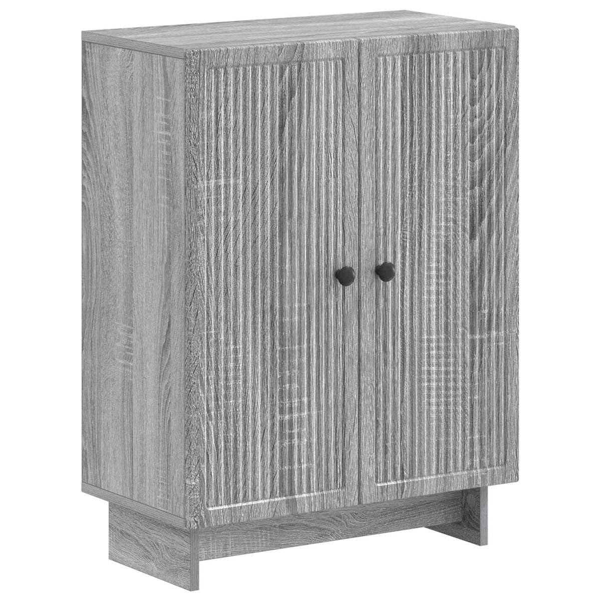 vidaXL 3 Piece Bathroom Cabinet Set EDE Grey Sonoma Engineered Wood 3