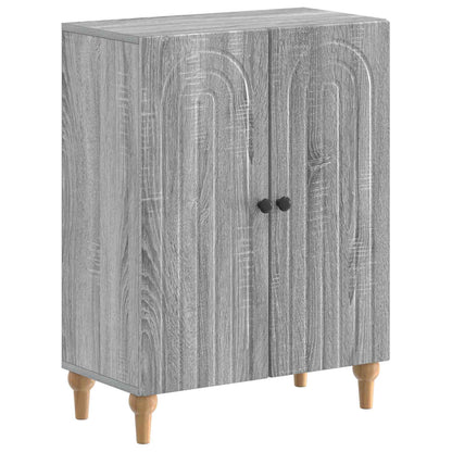 vidaXL 3 Piece Bathroom Cabinet Set ALKMAAR Grey Sonoma 2