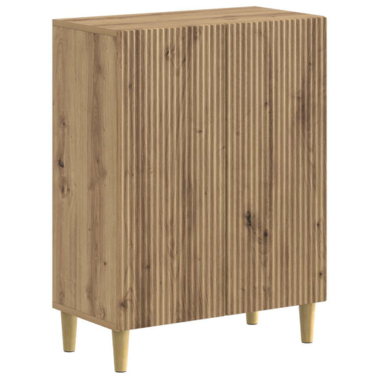 vidaXL 3 Piece Bathroom Cabinet Set ARNHEM Artisan Oak Engineered Wood 2