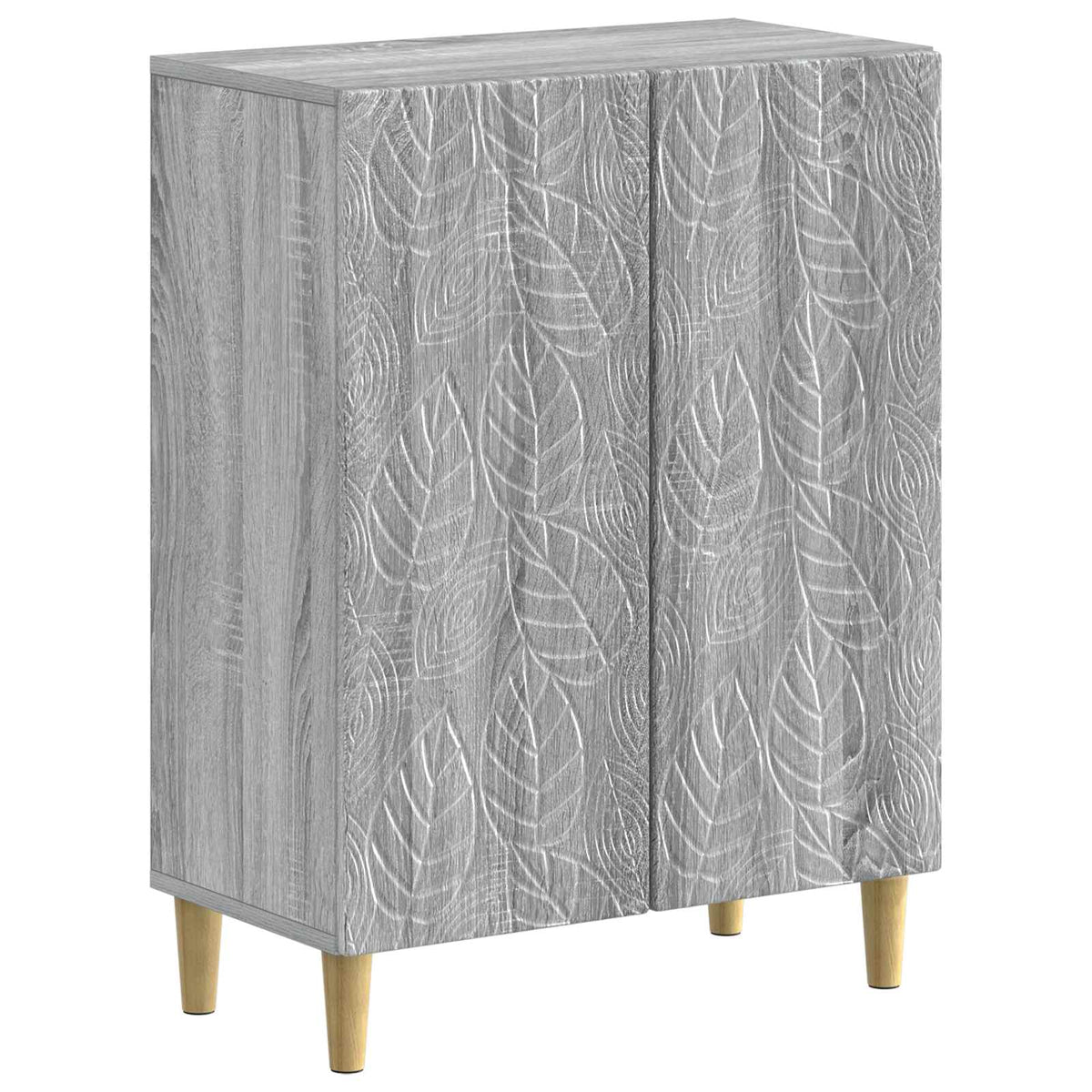 vidaXL 3 Piece Bathroom Cabinet Set DELFT Grey Sonoma Engineered Wood 3