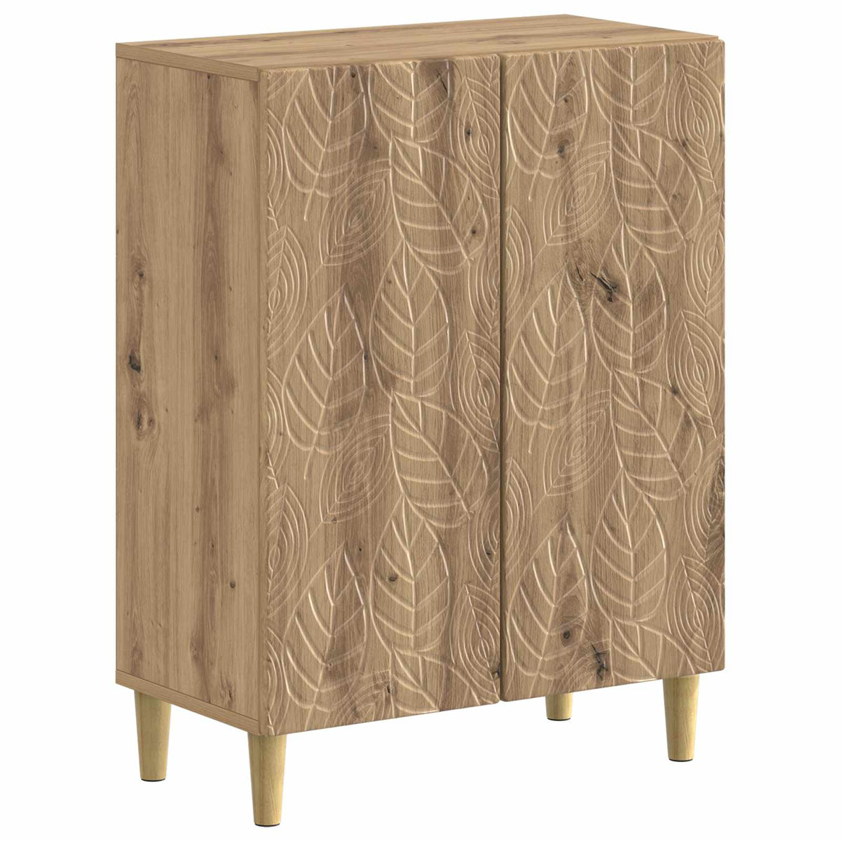 vidaXL 3 Piece Bathroom Cabinet Set DELFT Artisan Oak Engineered Wood 3