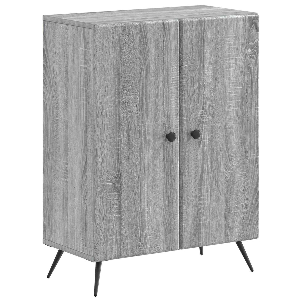 vidaXL 3 Piece Bathroom Cabinet Set BREDA Grey Sonoma Engineered Wood 3