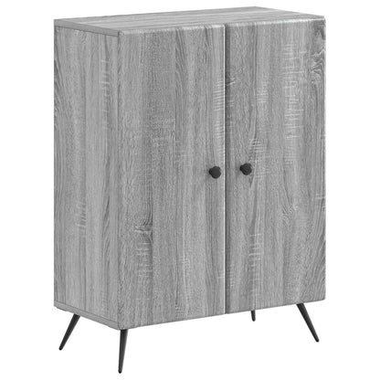 vidaXL 3 Piece Bathroom Cabinet Set BREDA Grey Sonoma Engineered Wood 3