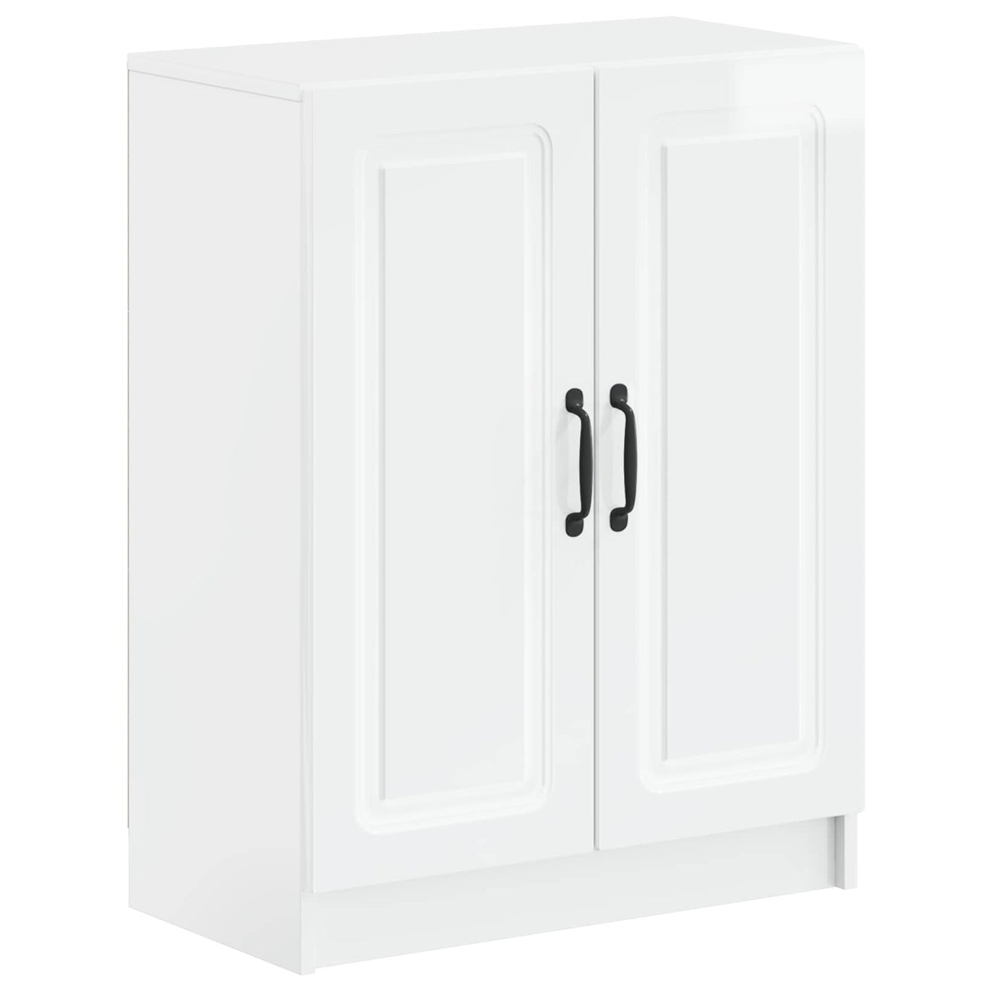 vidaXL 3 Piece Bathroom Cabinet Set UTRECHT High Gloss White 2