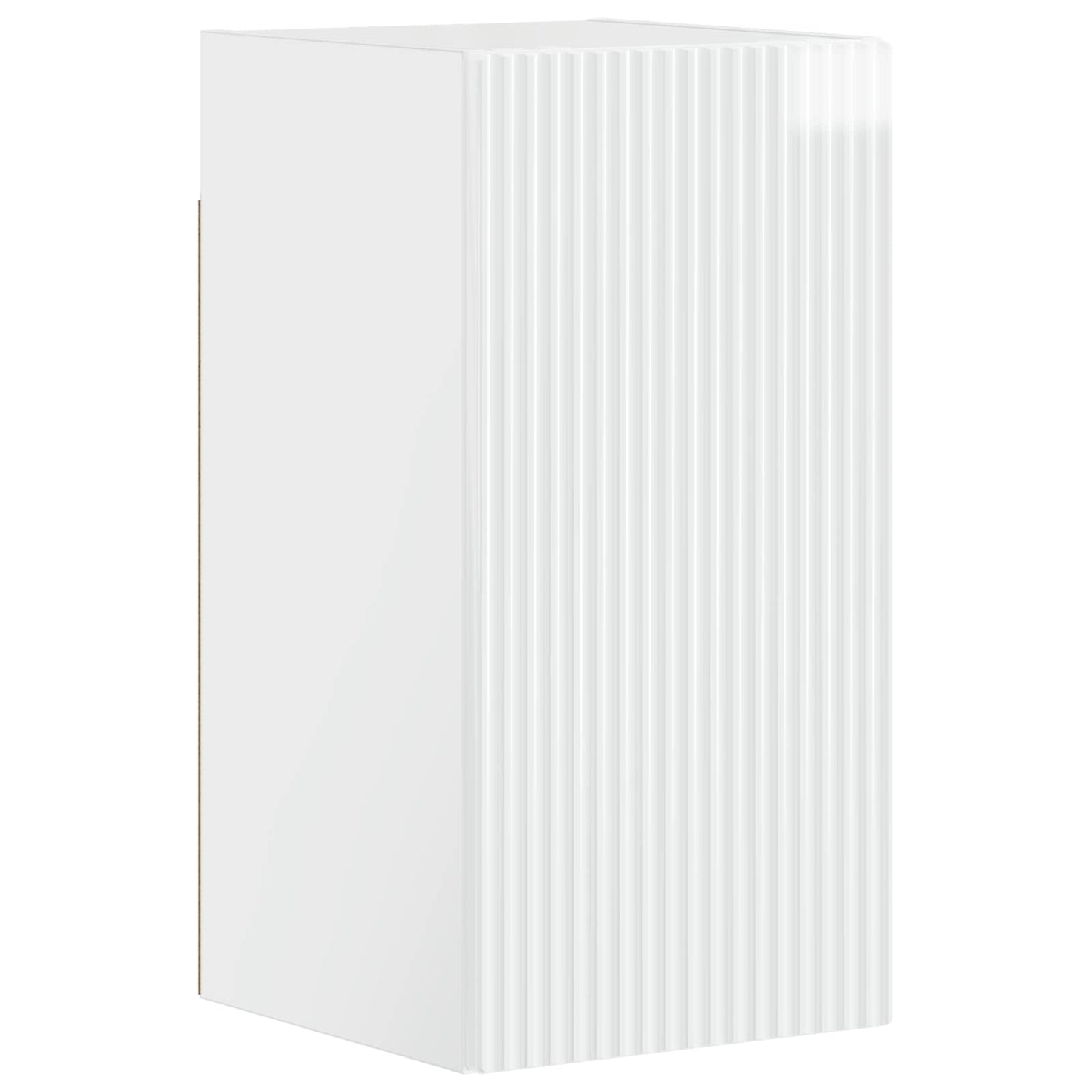 vidaXL 3 Piece Bathroom Cabinet Set ARNHEM High Gloss White 5