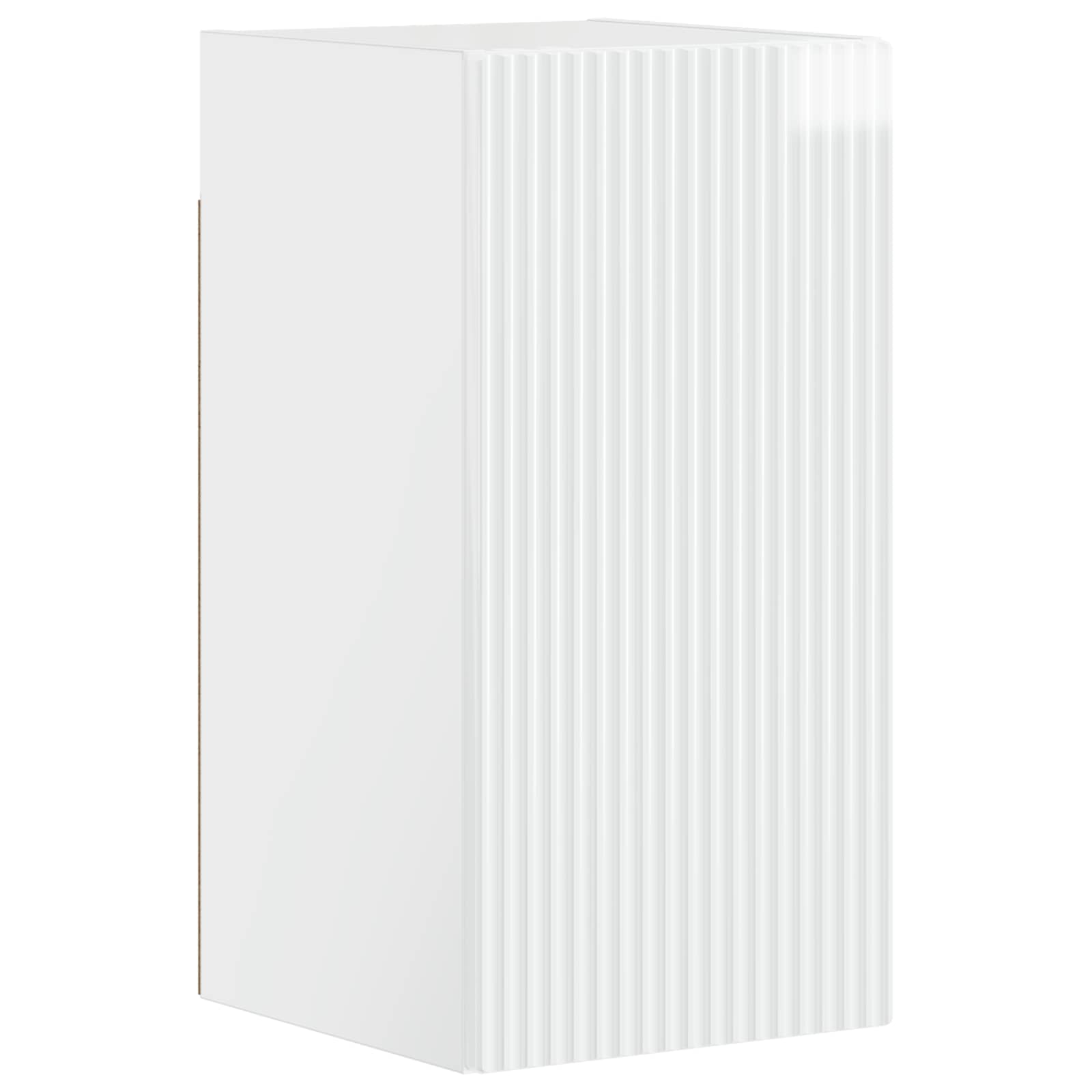 vidaXL 3 Piece Bathroom Cabinet Set ARNHEM High Gloss White 5