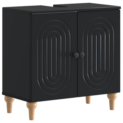 vidaXL 3 Piece Bathroom Cabinet Set ALKMAAR Engineered Wood 4