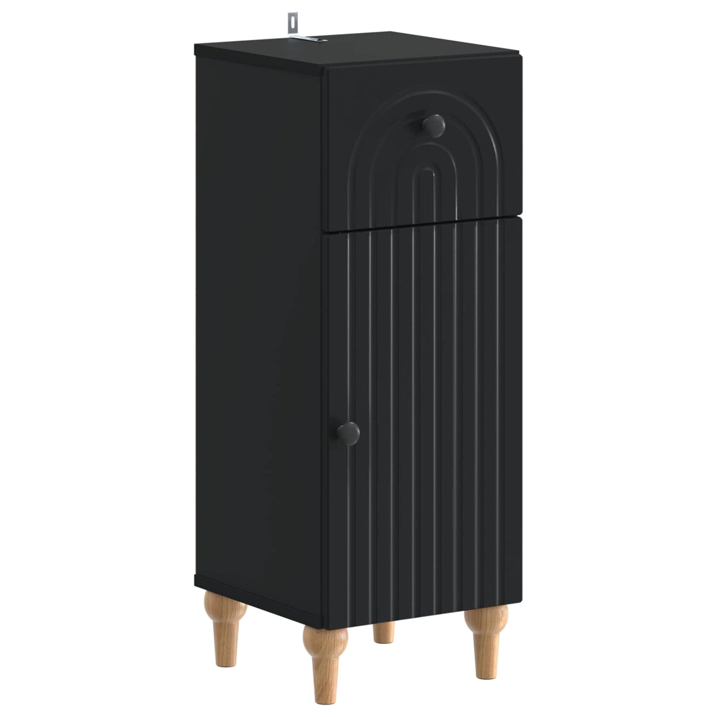 vidaXL 3 Piece Bathroom Cabinet Set ALKMAAR Engineered Wood 5