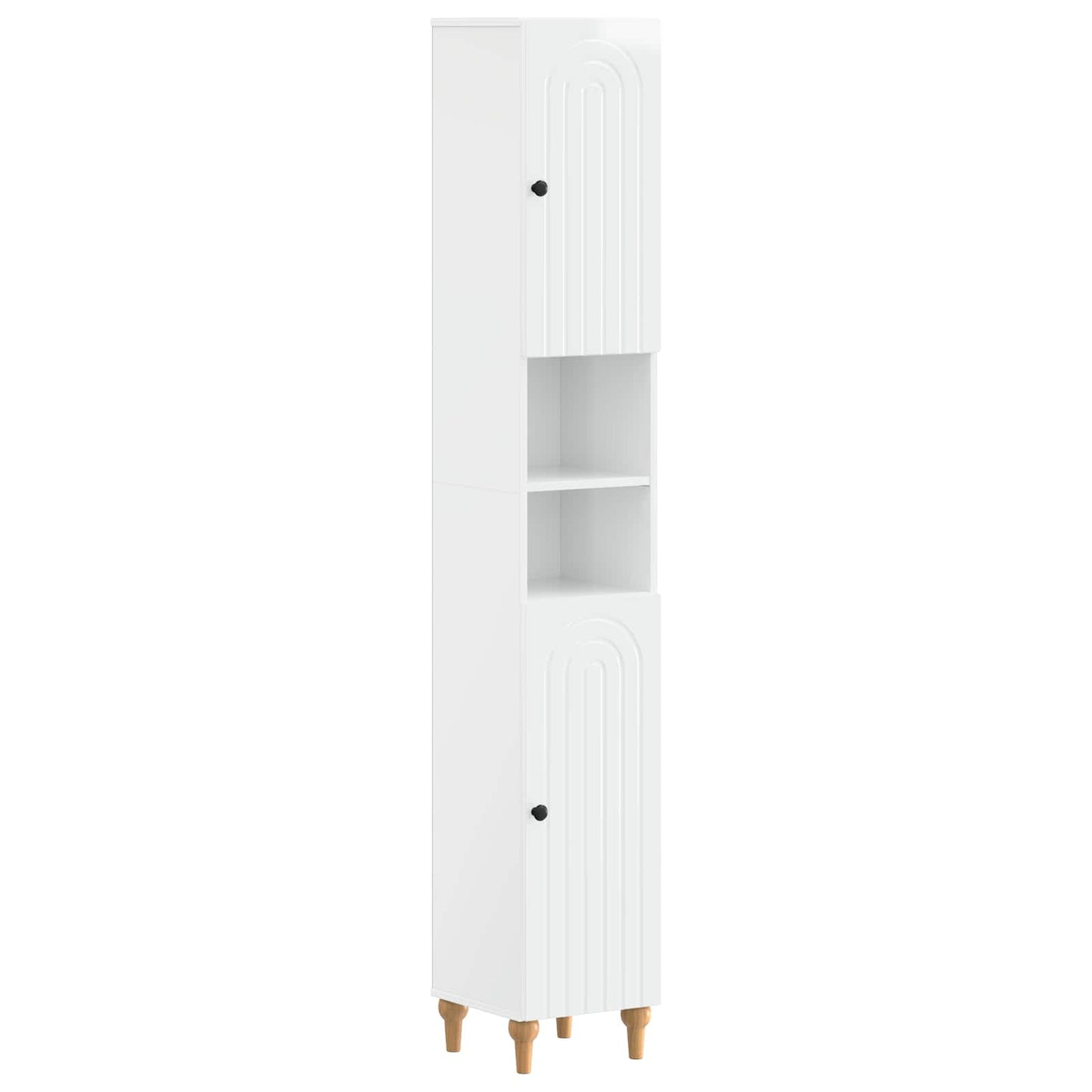 vidaXL 3 Piece Bathroom Cabinet Set ALKMAAR Engineered Wood 3