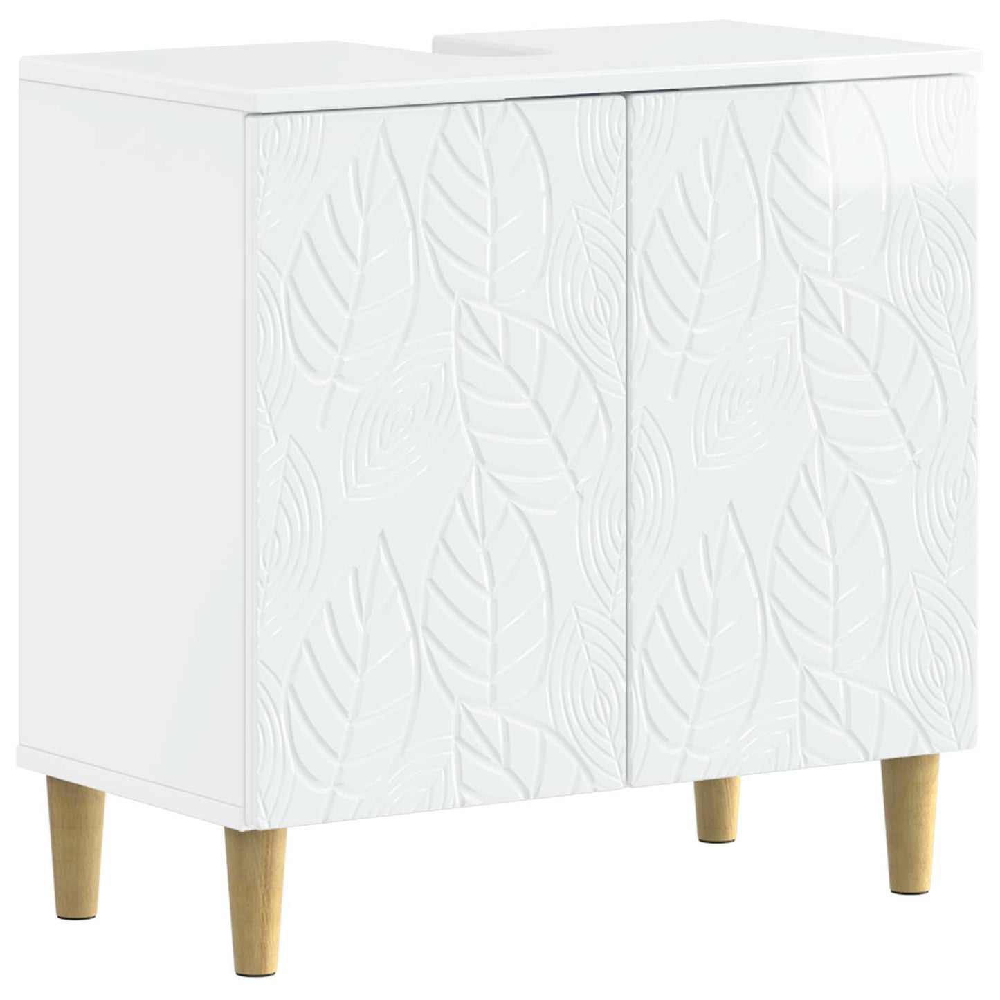vidaXL 3 Piece Bathroom Cabinet Set DELFT Engineered Wood 4
