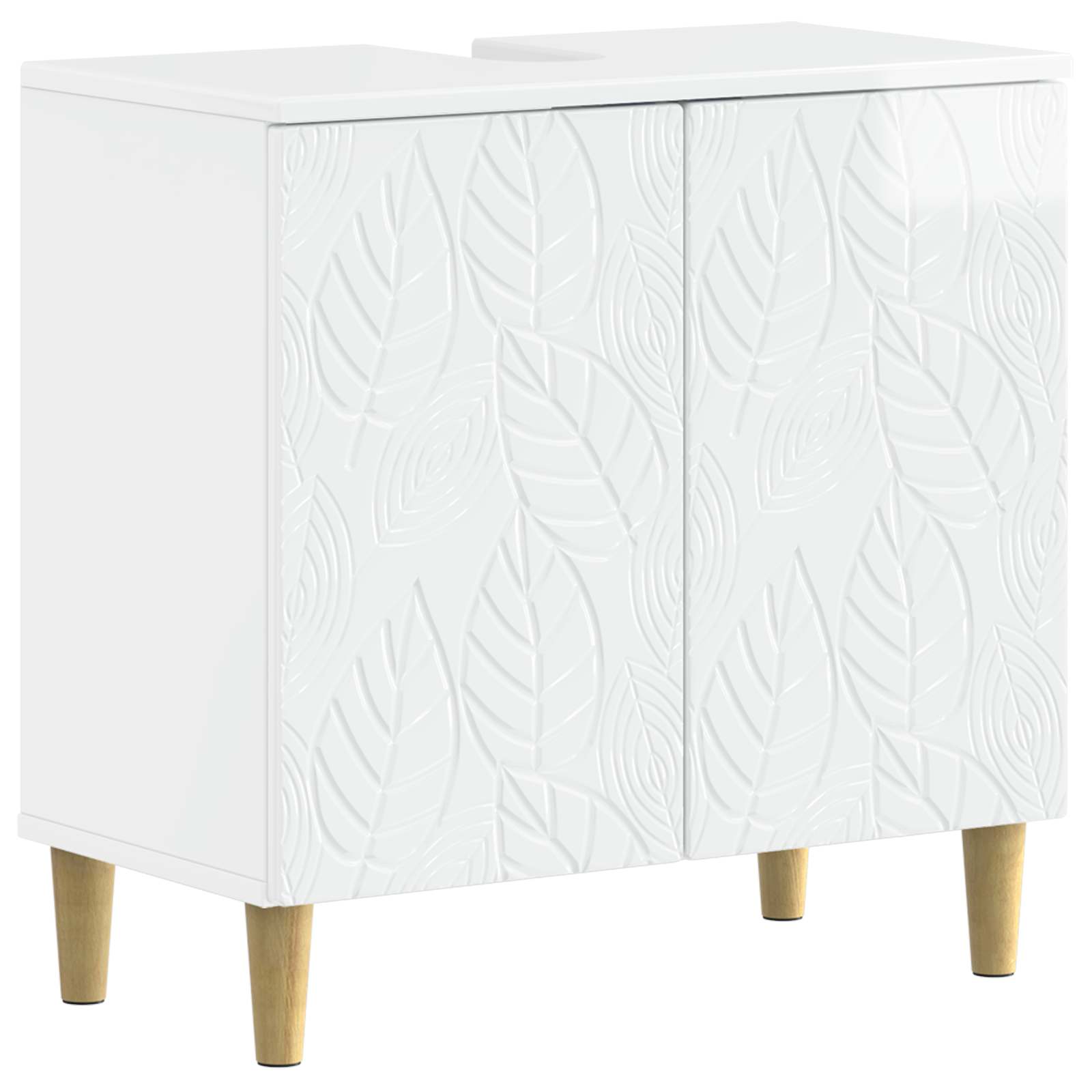 vidaXL 3 Piece Bathroom Cabinet Set DELFT Engineered Wood 4
