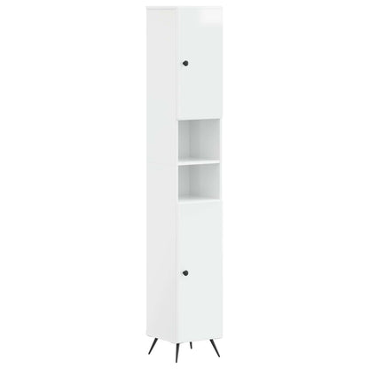 vidaXL 3 Piece Bathroom Cabinet Set BREDA Engineered Wood 3