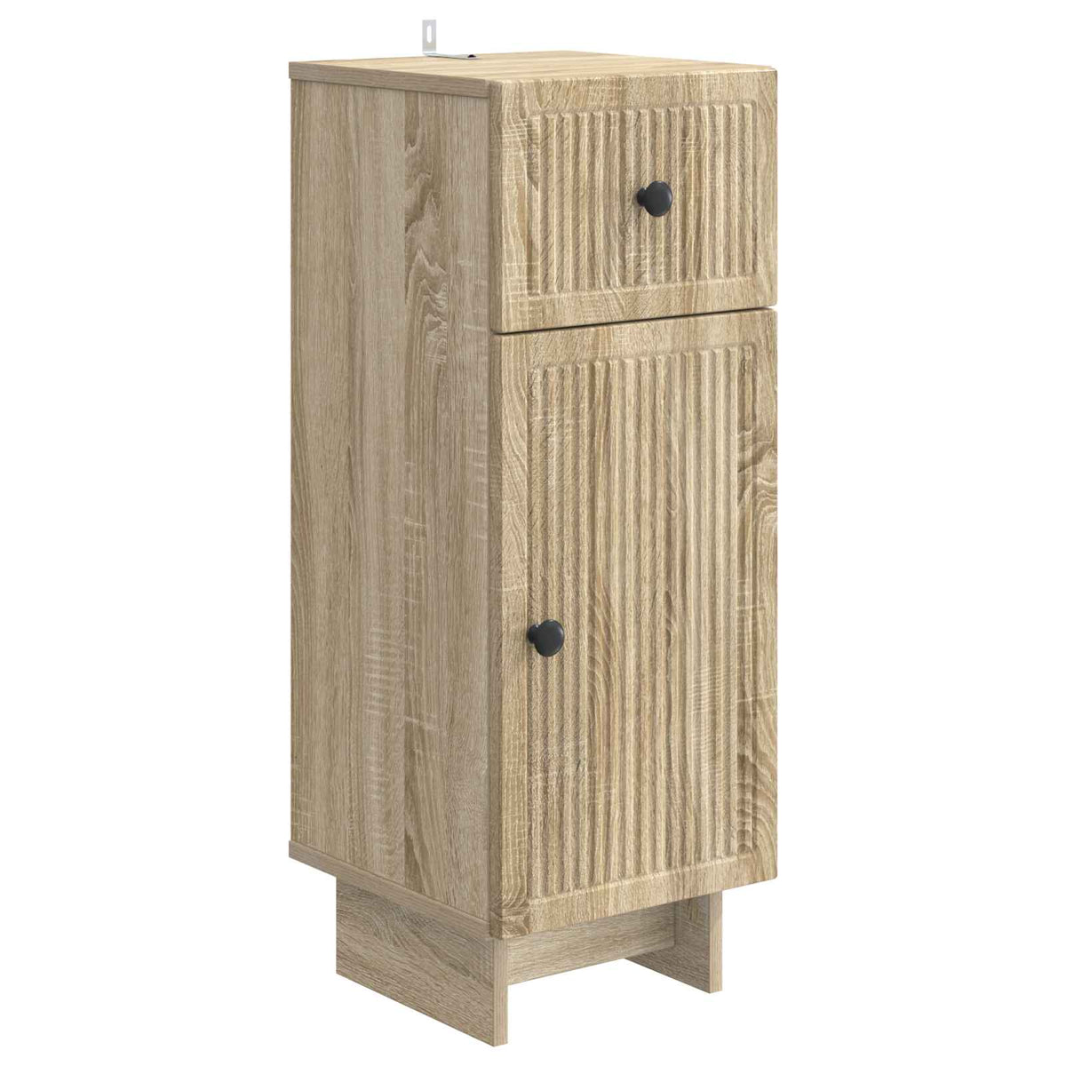 vidaXL 4 Piece Bathroom Cabinet Set EDE Sonoma Oak Engineered Wood 4