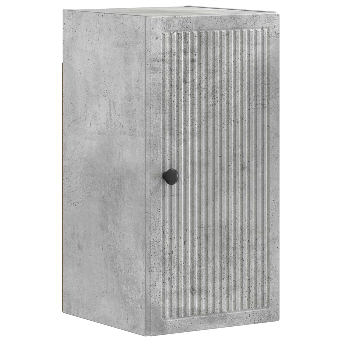 vidaXL 4 Piece Bathroom Cabinet Set EDE Concrete Grey Engineered Wood 3