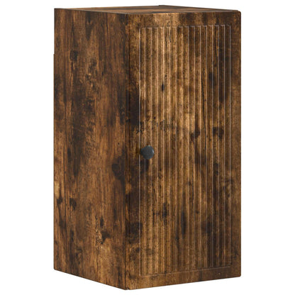 vidaXL 4 Piece Bathroom Cabinet Set EDE Smoked Oak Engineered Wood 3